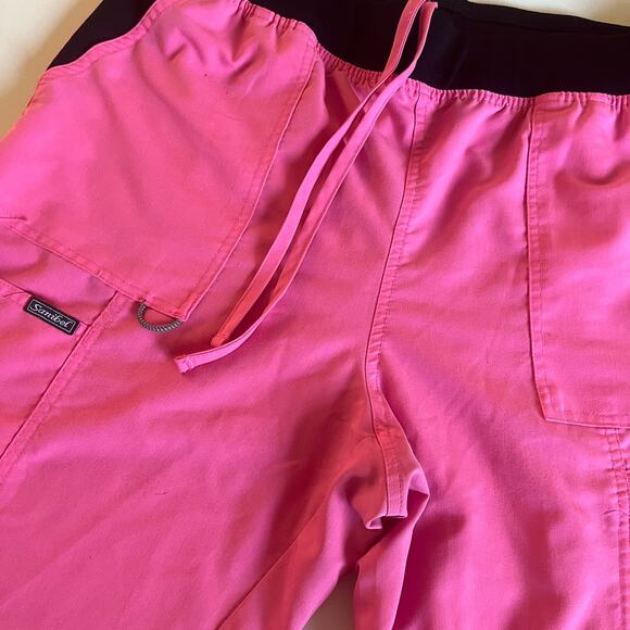 SCRUBS Joggers, Pink Large Pants, Sanibel Scrubs - Picture 2 of 4
